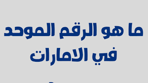 ما هو الرقم الموحد الإماراتي وطريقة الاستعلام عنه؟