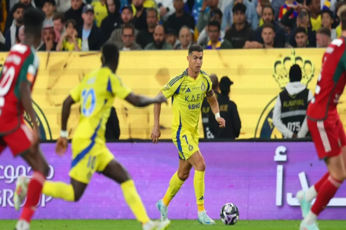 النصر وصل متأخراً الى المباراة مما قد يؤدي الى فرض عقوبات