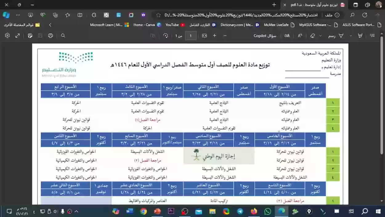 استخدام الميزات التفاعلية في منصة مدرستي