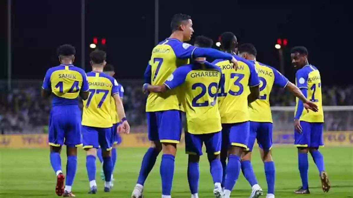 مطالبات بالغاء هدف النصر ضد التعاون