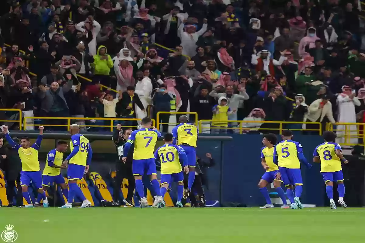 جماهير النصر السعودي ترسم الشفقة على الفريق